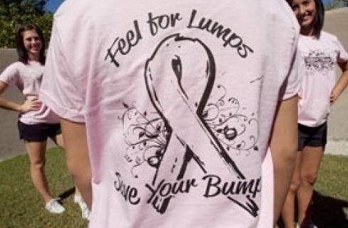 feel for lumps, save your bumps